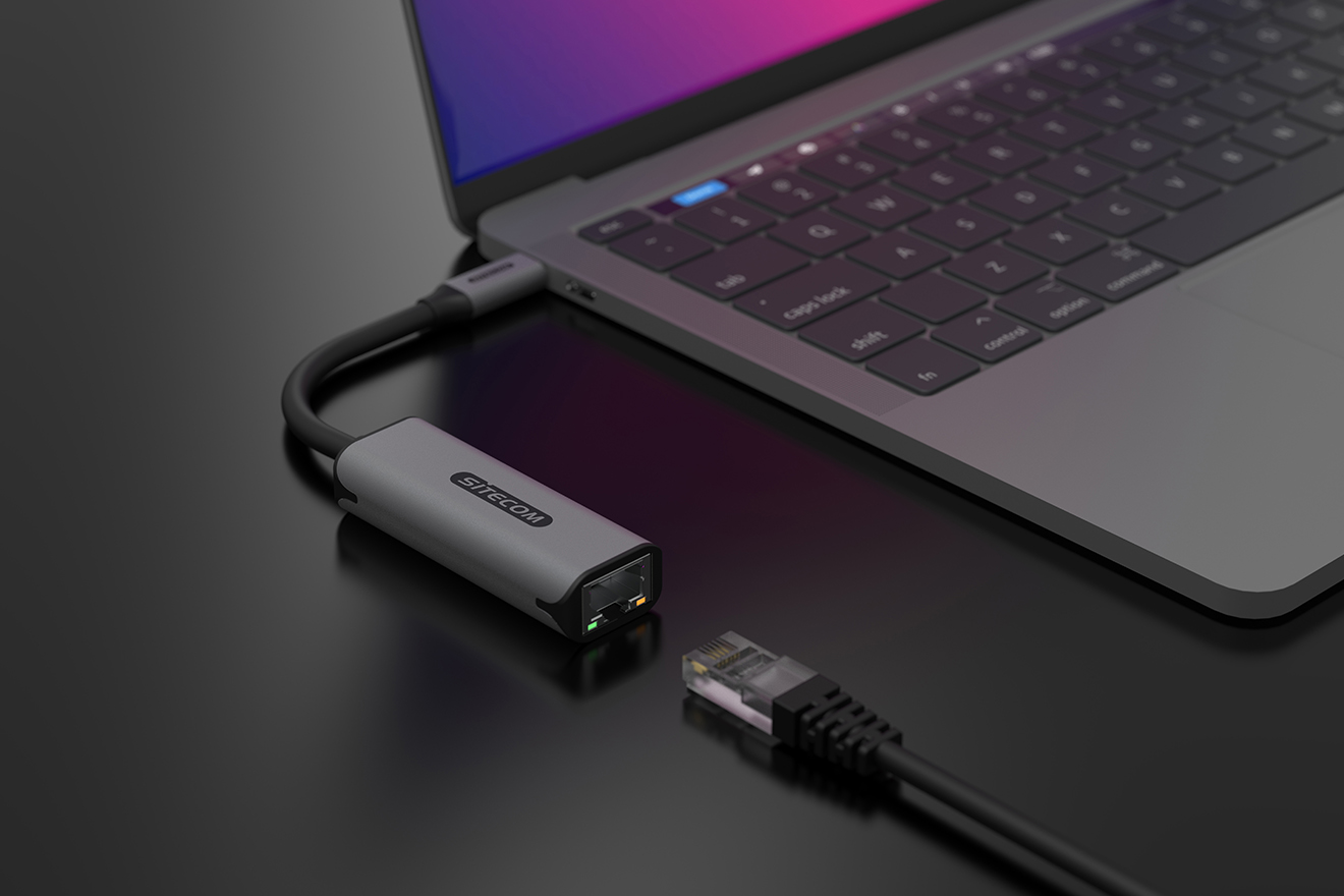 Sitecom - AD-1006 - USB-C to Ethernet 2.5 Gigabit Adapter